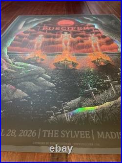 Puscifer Madison Foil Poster 2026 Concert tour