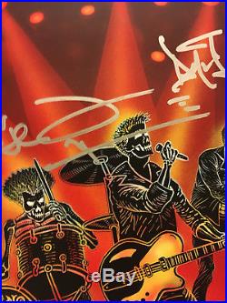 Queens Of The Stone Age Las Vegas Emek Ltd Ed Concert Poster signed by QOTSA