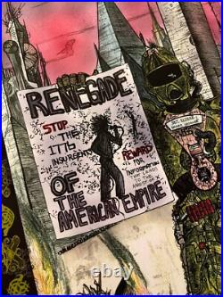 RAGE AGAINST THE MACHINE Concert Poster COACHELLA 07 Original Ed of 200 MACRAE