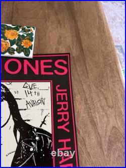 RAMONES Concert Poster-IRVINE CA 1990-FRANK KOZIK