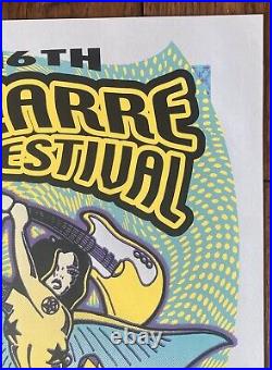 RARE 16th Bizarre Festival Korn Incubus Concert Poster Print Art Arminski Signed