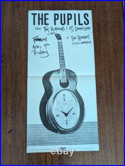 RARE! 2002 The Pupils Concert Poster HIDEOUT @ CHICAGO Dan Higgs LUNGFISH RARE! 2002 The Pupils Concert Poster HIDEOUT @ CHICAGO Dan Higgs LUNGFISH
