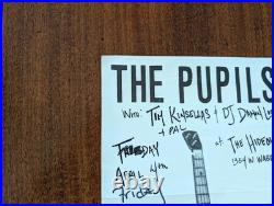 RARE! 2002 The Pupils Concert Poster HIDEOUT @ CHICAGO Dan Higgs LUNGFISH RARE! 2002 The Pupils Concert Poster HIDEOUT @ CHICAGO Dan Higgs LUNGFISH