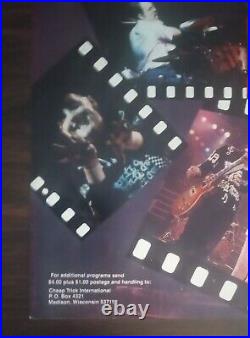 RARE Cheap Trick Original Concert Poster All Shook Up 1980 Wonderland Production