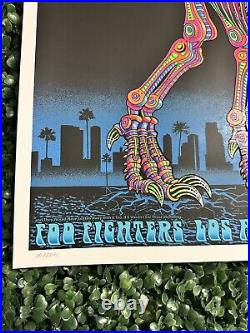 RARE FOO FIGHTERS Los Angeles Concert Posters Night 1 & 2 BMO Stadium EMEK/TSANG