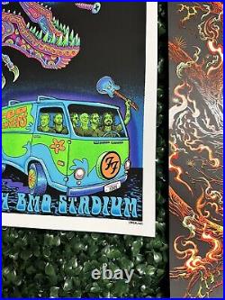 RARE FOO FIGHTERS Los Angeles Concert Posters Night 1 & 2 BMO Stadium EMEK/TSANG