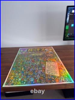 RARE NOFX The Final Shows (Foil Edition) Concert Poster 10/6/2024