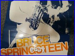 RARE Original 1981 Bruce Springsteen Market Square Arena Concert Poster 12.5x20