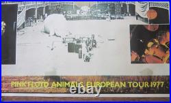 RARE! Original Vintage PINK FLOYD ANIMAL EUROPEAN TOUR 1977 CONCERT POSTER RARE! Original Vintage PINK FLOYD ANIMAL EUROPEAN TOUR 1977 CONCERT POSTER
