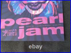 RARE Pearl Jam November 2024 Gold Coast Australia Concert Poster