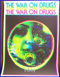 RARE! THE WAR ON DRUGS Greek Theatre Los Angeles CA Concert Poster S/N 2015 RARE! THE WAR ON DRUGS Greek Theatre Los Angeles CA Concert Poster S/N 2015