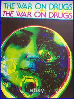 RARE! THE WAR ON DRUGS Greek Theatre Los Angeles CA Concert Poster S/N 2015 RARE! THE WAR ON DRUGS Greek Theatre Los Angeles CA Concert Poster S/N 2015