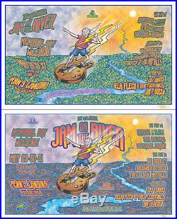 RATDOG BELA FLECK 1999 Original Philadelphia Concert Posters Set 2 posters DEAD