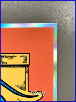 REAL Eagles Las Vegas Sphere Concert Poster Matt Cliff Foil Oct 2024 File Copy