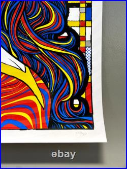 REAL The Who New York MSG 8-30 Concert Poster x/360 Todd Slater 2025 HoloSeal