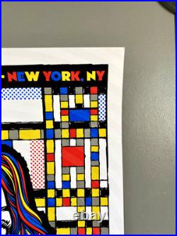 REAL The Who New York MSG 8-30 Concert Poster x/360 Todd Slater 2025 HoloSeal