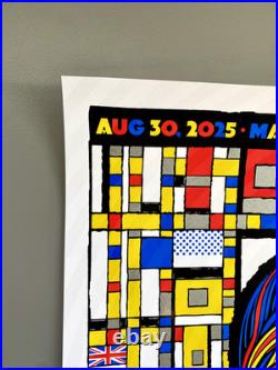 REAL The Who New York MSG 8-30 Concert Poster x/360 Todd Slater 2025 HoloSeal