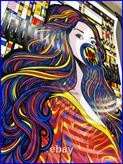 REAL The Who New York MSG 8-30 Concert Poster x/360 Todd Slater 2025 HoloSeal