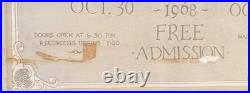 RGP 113 MC5 Grande Ballroom October 1968 Original First Print Concert Poster