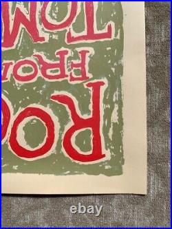 ROCKET FROM THE TOMBS Dead Boys PERE UBU Rock Concert S/N SCREEN PRINT poster