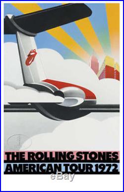 ROLLING STONES 1972 Exile Concert Tour Poster
