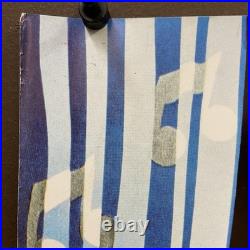 ROLLING STONES UK Tour 1971 Rare Original Concert Poster NOT A REPRO