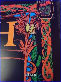 RUSH Original Concert Show Poster 14X24 TX 02 S/N MACRAE ART