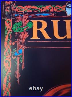RUSH Original Concert Show Poster 14X24 TX 02 S/N MACRAE ART RUSH Original Concert Show Poster 14X24 TX 02 S/N MACRAE ART