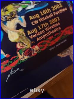 RUSH Original Concert Show Poster 14X24 TX 02 S/N MACRAE ART