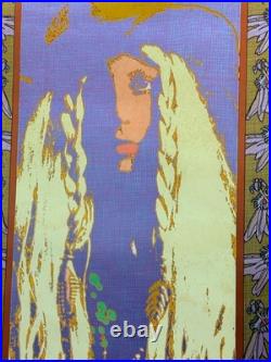 Rare 1975 Anaheim Tower Records Concert Promo Poster Art Nouveau Rock Music Vint