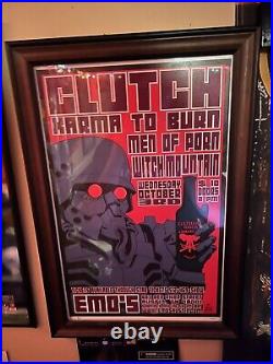 Rare Clutch Concert Poster Emos Show Brian Ewing Numbered