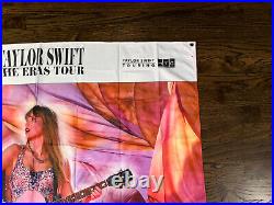 Rare Fabric Taylor Swift The Eras Tour Concert Flag Banner Poster By CapitalOne