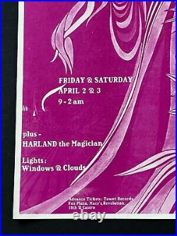 Rare Friends & Relations Great Highway @ Beach AOR Original Concert Poster