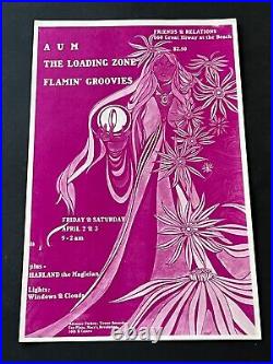 Rare Friends & Relations Great Highway @ Beach AOR Original Concert Poster