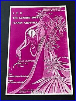 Rare Friends & Relations Great Highway @ Beach AOR Original Concert Poster