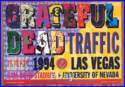 Rare Grateful Dead Traffic Promotional Concert Poster 1994