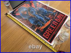Rare Green Day Concert Poster 18x27 Screen Print Limited 400 Original 2009