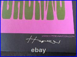 Rare Justin Hampton Audioslave Toronto 2005 S/N S/E Black Variant Concert Poster