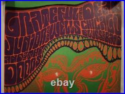 Rare Original Grateful Dead and The Doors 1967 Concert Poster