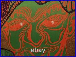 Rare Original Grateful Dead and The Doors 1967 Concert Poster