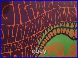 Rare Original Grateful Dead and The Doors 1967 Concert Poster