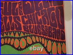 Rare Original Grateful Dead and The Doors 1967 Concert Poster