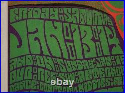 Rare Original Grateful Dead and The Doors 1967 Concert Poster