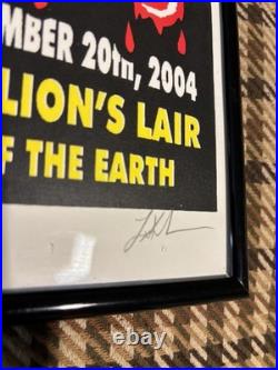 Rare The Dwarves Concert Promo Poster #129/151. Beautifully Framed