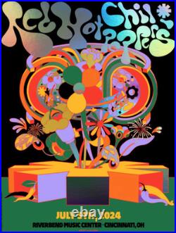 Red Hot Chili Peppers Concert Poster Cincinnati July 5, 2024 Limited 20/100 New