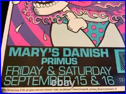 Red Hot Chili Peppers Primus Frank Kozik SIGNED Concert Poster Fillmore SF 1989 Red Hot Chili Peppers Primus Frank Kozik SIGNED Concert Poster Fillmore SF 1989