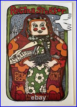 Regina Spektor Concert Poster 2006 F-822 Fillmore