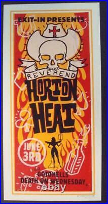 Reverend Horton Heat Nashville Methane Concert Poster