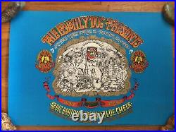 Rick Griffin Big Brother Blue Cheer Vintage Original Concert Poster 1967 Minty