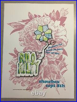 Rilo Kiley Tour Poster Concert Screen Print 24 x 18 Silkscreen Showbox Seattle